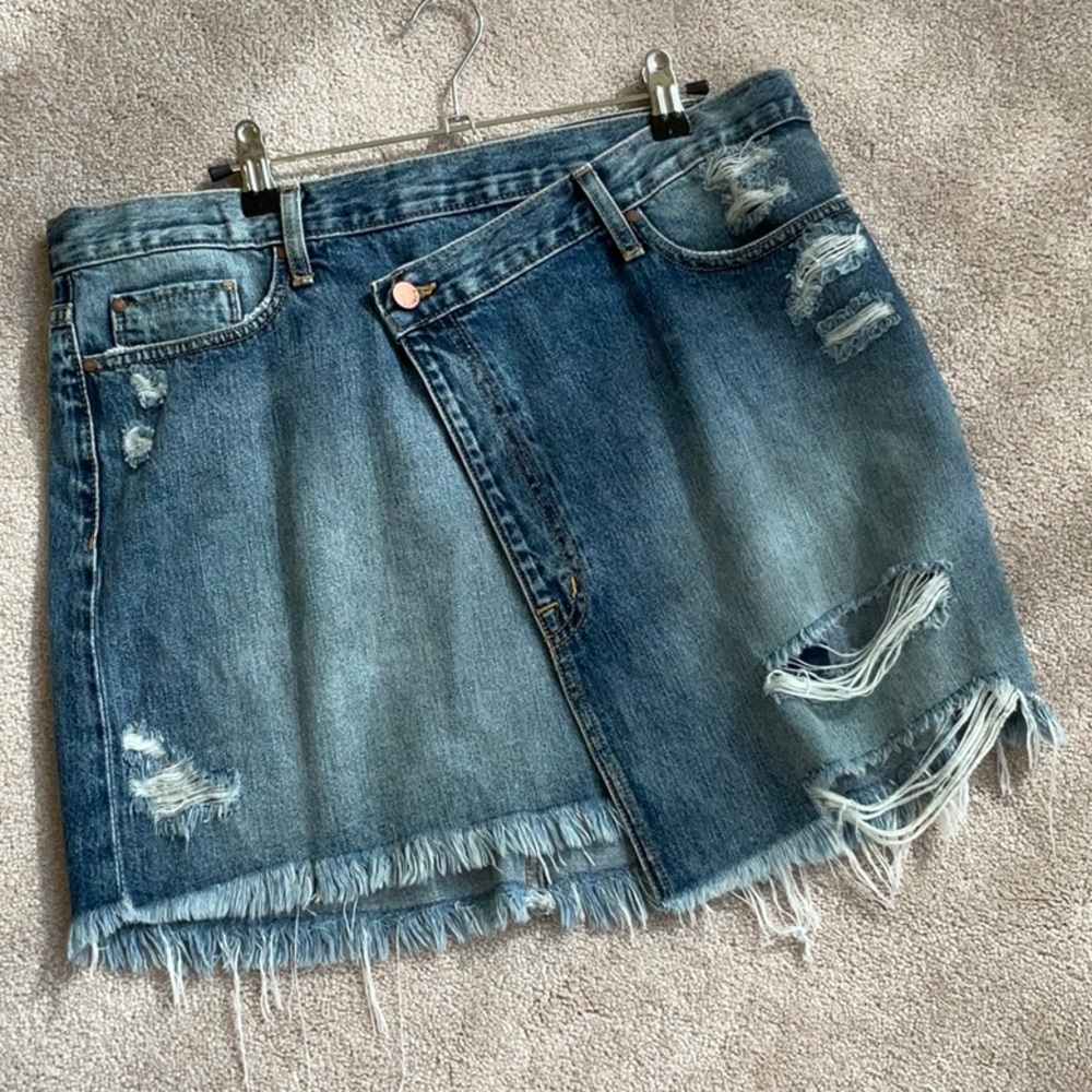 Fidelity denim skirt
